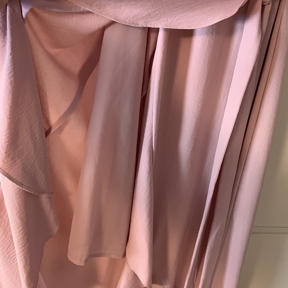 Altar’d State pink faux wrap maxi dress, S, NWT - Picture 4 of 9
